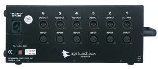 The Lunchbox comes standard with a +48 volt internal phantom power 