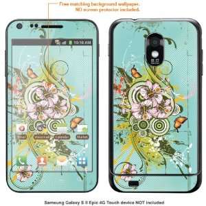  Protective Decal Skin STICKER for Sprint Galaxy S II Epic 