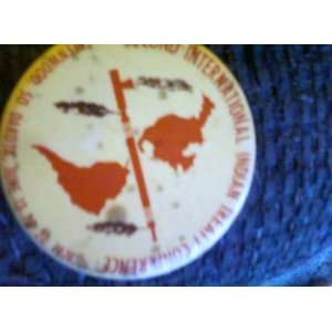  Indian Treaty Conference Button 
