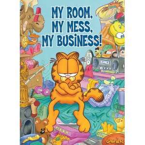  Garfield   My Room, My Mess, My Business  Wall Scroll 