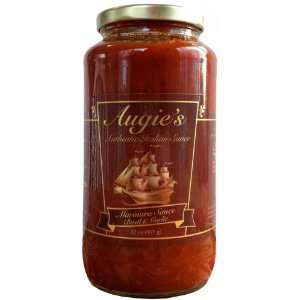 Augies Authentic Marinara Sauce Grocery & Gourmet Food
