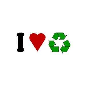  I Heart Recycling Sticker Arts, Crafts & Sewing