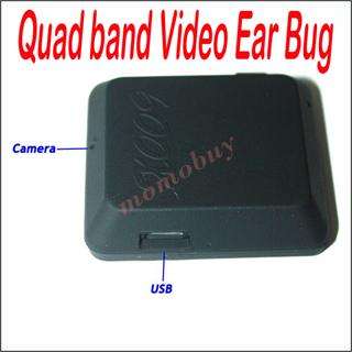 Quad band GSM SIM Card X009 spy hidden Camera Video/Voice Record Ear 