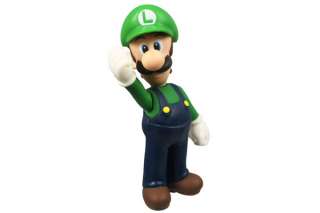 Nintendo Super Mario Bros Luigi Action Figure Toy Green  