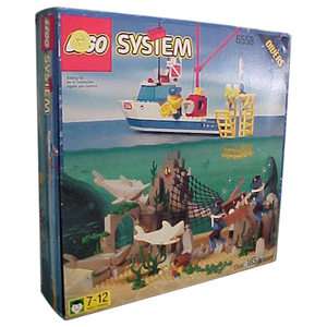 Lego Town Divers Shark Cage Cove 6558  