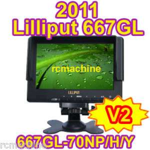 NEW V2 Lilliput 7 667 HD Camera HDMI field Monitor  