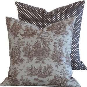 Square Boutique Throw Pillow Covers Set   2 Covers Included   French 