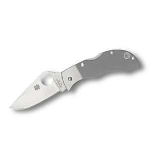 Spyderco Manbug MGGYP Folding Blade Knife G 10 Handle Gray 