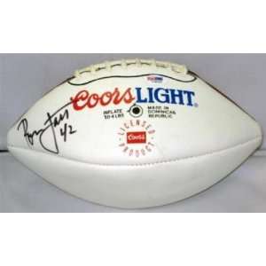 Ronnie Lott Autographed Ball   Coors Light PSA COA   Autographed 