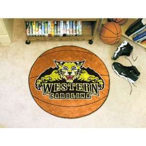 BSS   Western Carolina Catamounts NCAA Basketball Round Floor Mat (29 