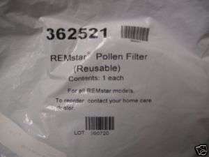 Remstar CPAP filter #362521 6x5 oval  