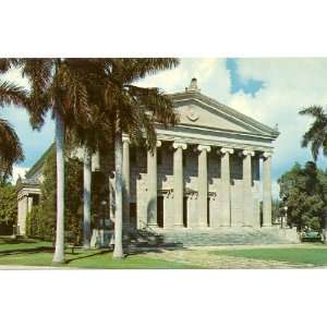   Vintage Postcard   Christian Science Church   West Palm Beach Florida