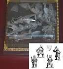   MCF001 Dismounted Knights with Axes & Maces (8) Medieval Late Crusades