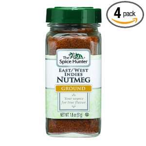 The Spice Hunter Nutmeg, East/West Indies, Ground, 1.8 Ounce Jars 
