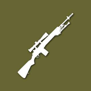 M21 Sniper Rifle M 21 7.62 Vinyl Decal Sticker VSM21  