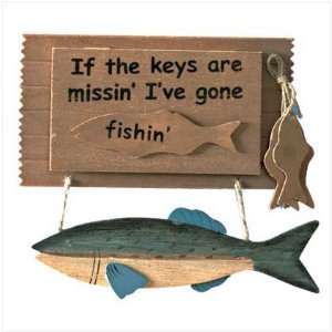  Gone Fishing Key Holder