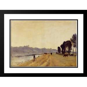  Corot, Jean Baptiste Camille 38x28 Framed and Double 