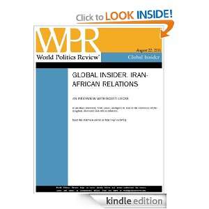 Interview Iran Africa Relations (World Politics Review Global 