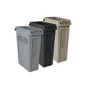  Rubbermaid Slim Jim Waste Containers w/Vents Chnls