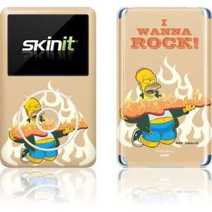  Homer I Wanna Rock skin for iPod Classic (6th Gen) 80 