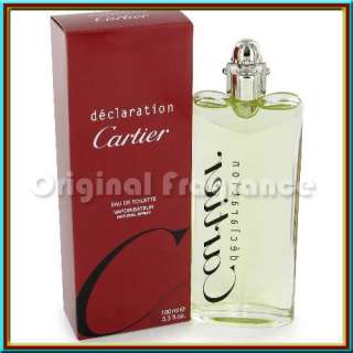 DECLARATION ~ CARTIER ~ 1.6 EDT 1.7 OZ ~new in box ~  