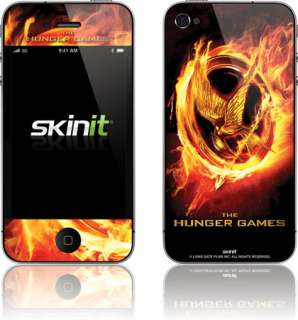   Games Skin for iPhone 4 4S, Katniss, Peeta, Gale, Mockingjay  