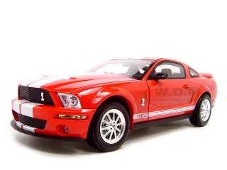 2007 SHELBY MUSTANG GT500 GT 500 RED 118 DIECAST MODEL  
