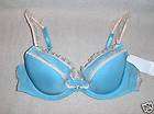 NWT JEZEBEL BY FELINA EDGE GIRL PUSHUP #12409 36B AQUA  