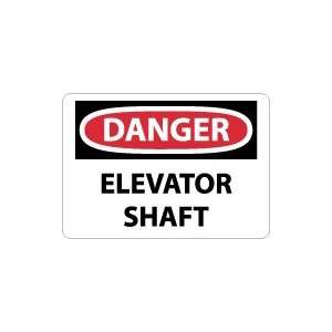  OSHA DANGER Elevator Shaft Safety Sign