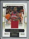 jrue holiday 09 10 classics game used jersey 002 265