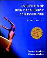   Insurance, (0471233331), Emmett J. Vaughan, Textbooks   