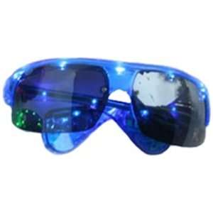  WeGlow International Flashing Blue Sports Eye Glasses 