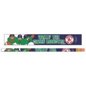   Red Sox Wally The Green Monster 6PK Pencils *SALE*