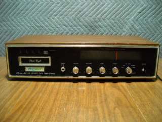 Vintage Morse Electrophonic 8 Track player AM FM Stereo  