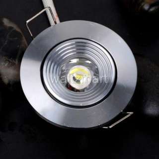 1W Recessed LED Ceiling Down Light Bulb Lamp Warm White  
