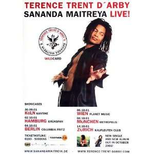  Terence Trent DArby   Wildcard 2001   CONCERT   POSTER 