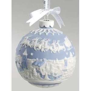  Wedgwood Jasperware Ball Ornaments with Box, Collectible 