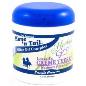 Straight Arrow Herbal Gro Leave In Creme Therapy 5.5 oz. (3 Pack) with 