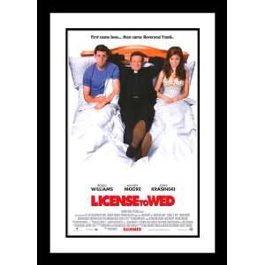  License to Wed 32x45 Framed and Double Matted Movie Poster 