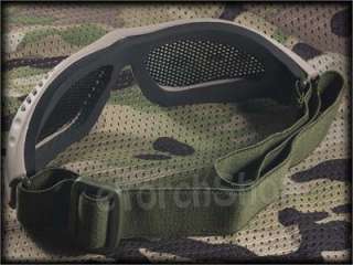 Airsoft Tactical Protection Mesh Glasses Goggle S DT  