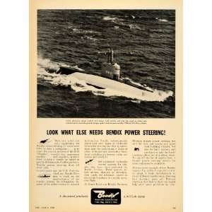  USS Albacore US Navy Submarine   Original Print Ad