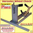Plans,Motorcyc​le Wheel Chock,Trailer,​carrier,Lift,C​argo