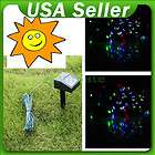 solar power 100 60 leds blue green mul ti colored