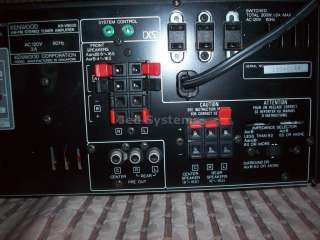 This auction is for a Kenwood A/V Stereo Receiver KR V9030. USED Item 