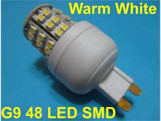 G9 Warm White 48 SMD LED Spot Light Bulb Lamp 230V New  