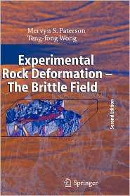 Experimental Rock Deformation   The Brittle Field, (3540240233), M.S 