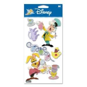  Disney Mad Tea Party Dimensional Sticker Arts, Crafts 