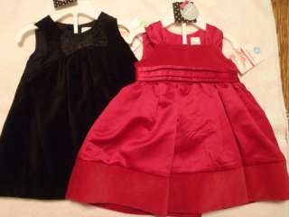 CARTERS baby girls size 3 or 6 month DRESS FANCY NWT  