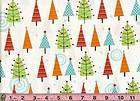 Riley Blake Green Christmas Trees Holiday Fabric  
