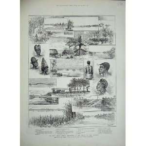    1888 Emin Pasha River Congo Aruwimi Natives Stanley